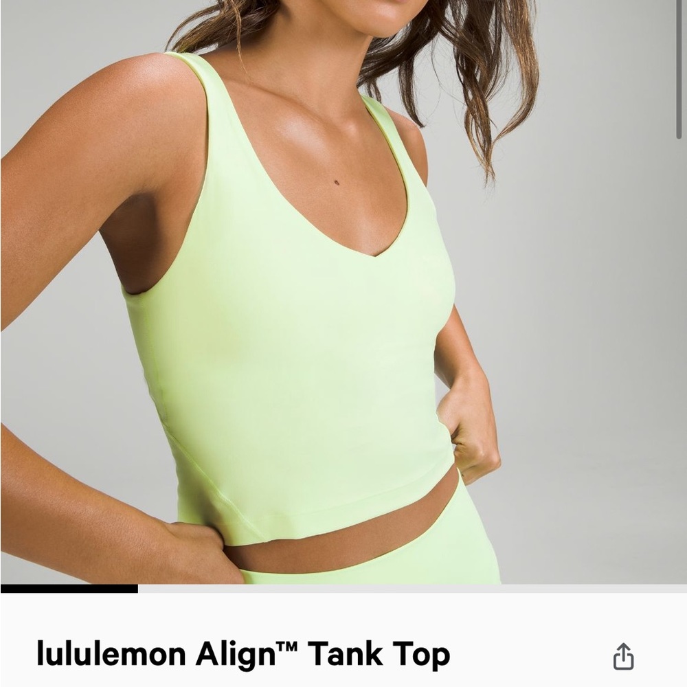 Lululemon align tank